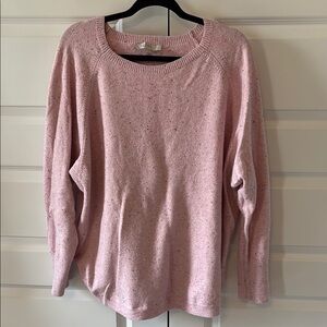 Loft Pink Tunic Sweater
